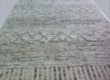 Braided Cream and Grey Area Rug