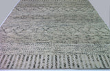 Braided Cream and Grey Area Rug