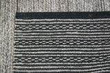 Grey Braided Area Rug