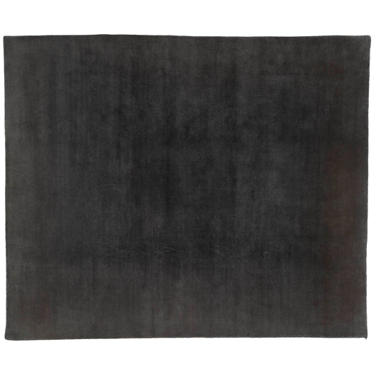 Charcoal Wool Area Rug