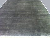 Charcoal Wool Area Rug