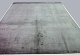 Dark Grey Wool Area Rug