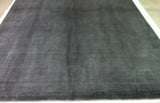 Dark Grey Wool Area Rug