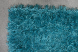 Turquoise Shag Rug