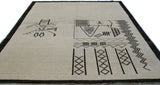 Mid-Century Modern Moroccan Design Rug