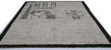Mid-Century Modern Moroccan Design Rug