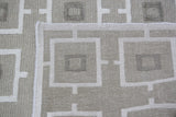 Contemporary Taupe Area Rug