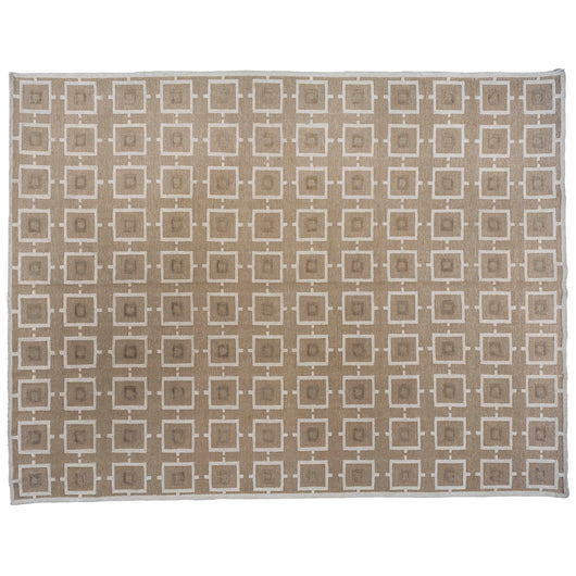 Contemporary Taupe Area Rug