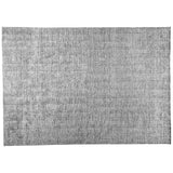 Black and White Loop and Cut Area Rug