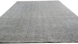 Black and White Loop and Cut Area Rug
