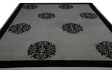 Peking Design Wool and Silk Area Rug