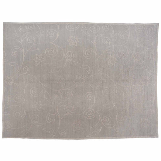 Floral Scroll Tibetan Rug