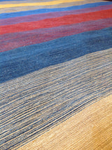 Gabbeh Inspired Modern Kilim Rug