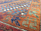 Baluchi Style Wool Area Rug