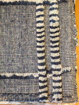 Blue and Grey Rustic Area Rug