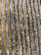 Charcoal Wool and Silk Rug
