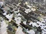 Taupe Abstract Area Rug