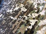 Taupe Abstract Area Rug