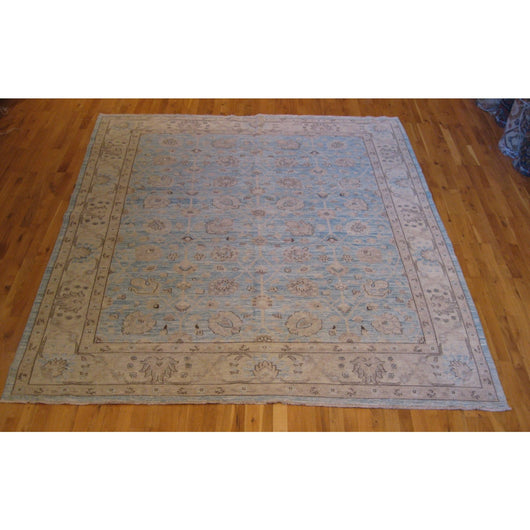 Light Blue Floral Rug