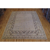 Beige and Brown Khotan Style Rug