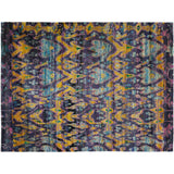 Midnight Sari Silk Rug