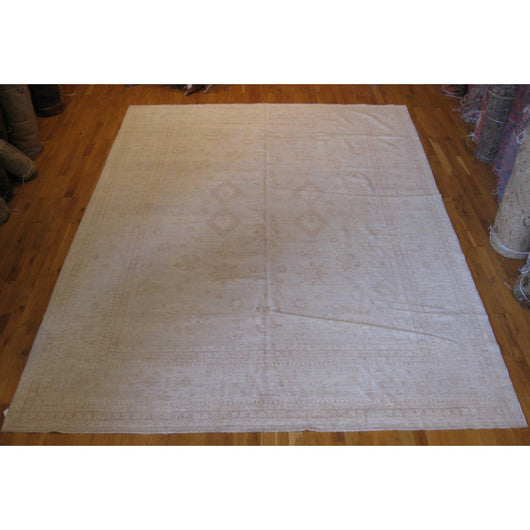 Beige Floral Rug