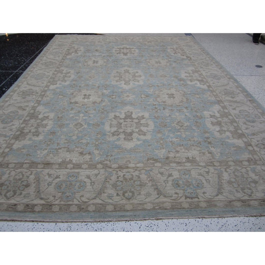 Light Blue Afghani Rug