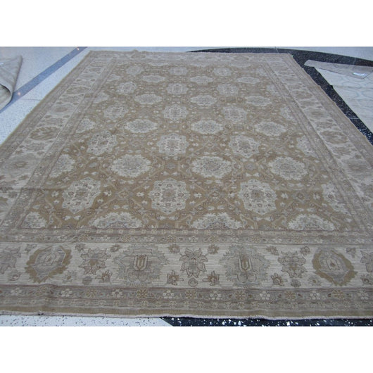 Light Brown Medallians Rug