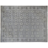 Grey Indian Wool Area Rug