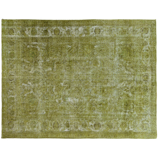 Green Overdyed Area Rug