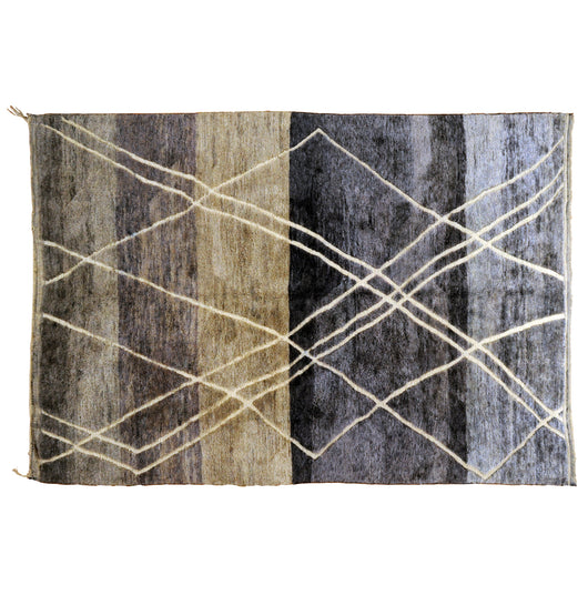 Multi-color Moroccan Berber Area Rug