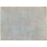 Beige and Turquoise Abstract Area Rug