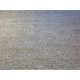 Beige and Cream High Low Area Rug