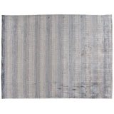Beige and Steel Lines Area Rug