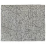 Contemporary Grey High Low Area Rug