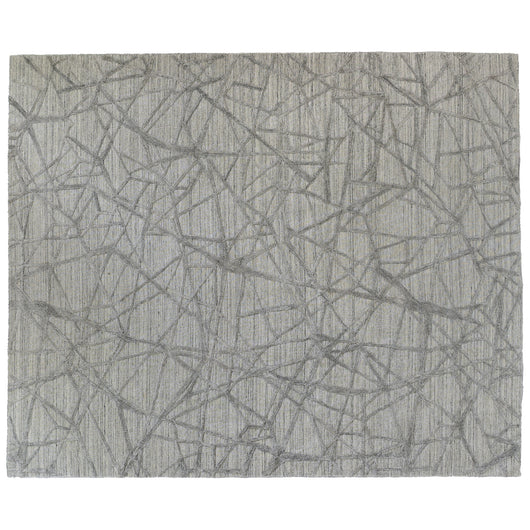 Contemporary Grey High Low Area Rug