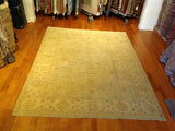 Traditional Pakistani Rug in Beige and Pink