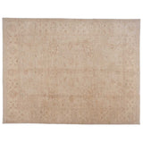 Traditional Pakistani Rug in Beige and Pink