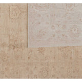 Traditional Pakistani Rug in Beige and Pink