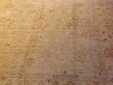 Traditional Pakistani Rug in Beige and Pink