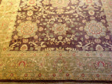 Traditional Pakistani Rug with Floral Medallions