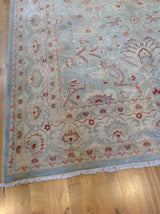 Floral Rug in Traditional Pakistani Design