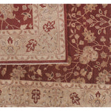 Traditional Pakistani Flowers and Vines Wool Rug