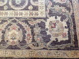 Traditional Pakistani Brown Area Rug