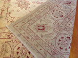 Beige Rug with Traditional Design