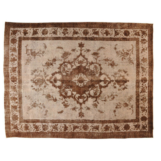 Light Grey Overdyed Area Rug