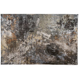 Taupe Abstract Area Rug