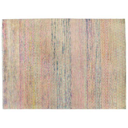 Multi-Color Criss-Cross Design Area Rug