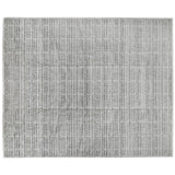 Charcoal and Ivory Squares Area Rug