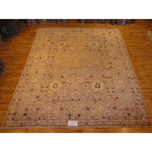 Beige Pakistani Traditional Rug